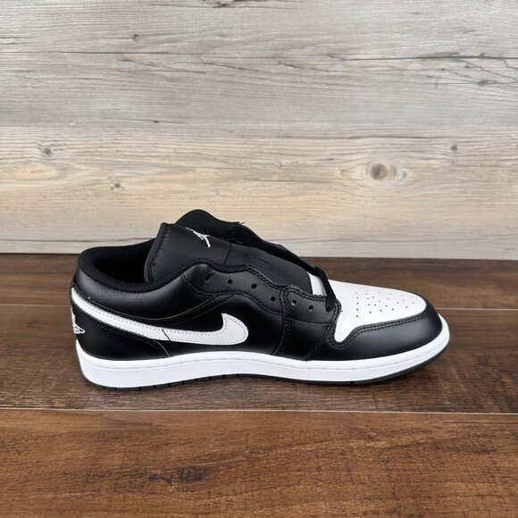 Nike Air Jordan 1 Low Orca Mens Size 10 Black Summit White 553558 043 - Picture 6 of 9